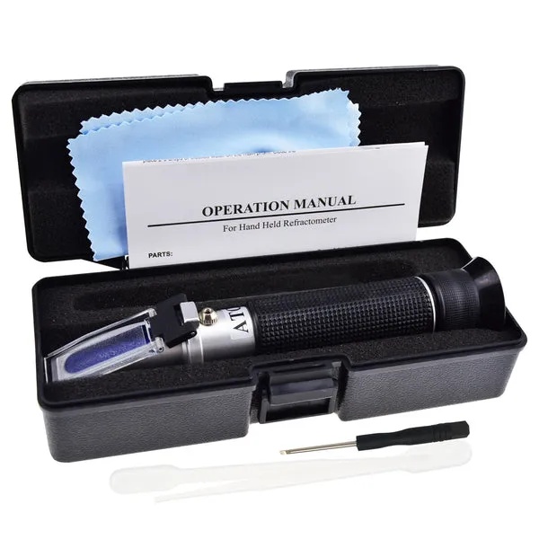 Alcohol Refractometer Dual Scale with ATC, 0~80% Range - Image 10
