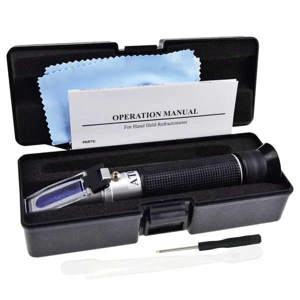 Alcohol Refractometer Dual Scale with ATC, 0~80% Range - Image 10
