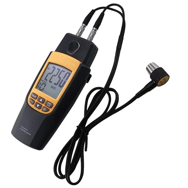 Ultrasonic Thickness Meter Tester Measuring 1.2~220mm Velocity - Image 10