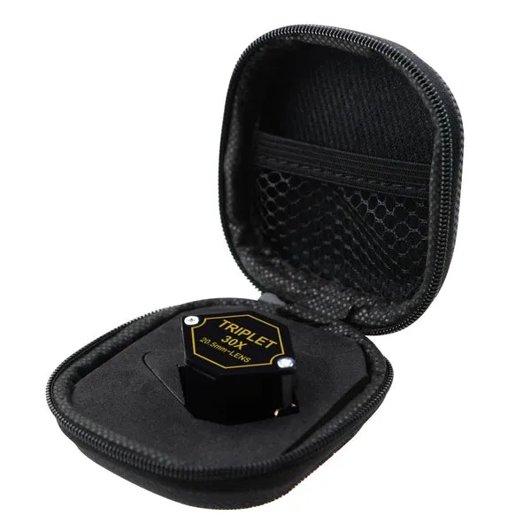Jewelry Gem Loupe with UV & LED Light (30x Magnification, 21mm) - Image 10