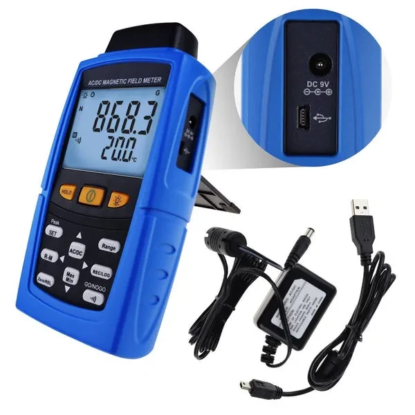 AC / DC Gaussmeter for Magnetic Field Strength Teslameter - Image 10