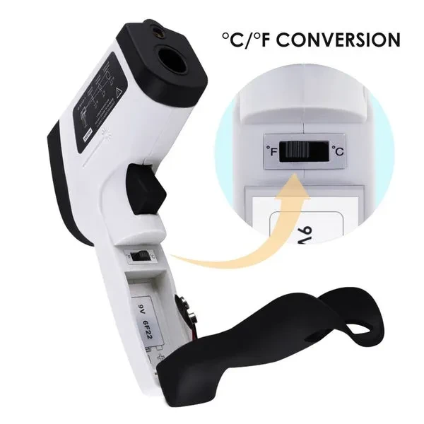 Non-Contact Digital Laser Infrared Thermometer (-50~750℃ / -58~1382℉) - Image 10
