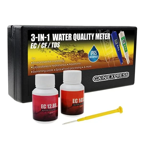 Digital 3-in-1 EC/CF/TDS Water Quality Tester - Image 9