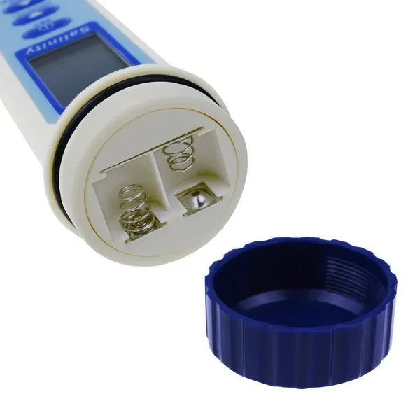 Pen Type Salinity & Temperature Meter for Salt Water Quality with ATC - Image 11