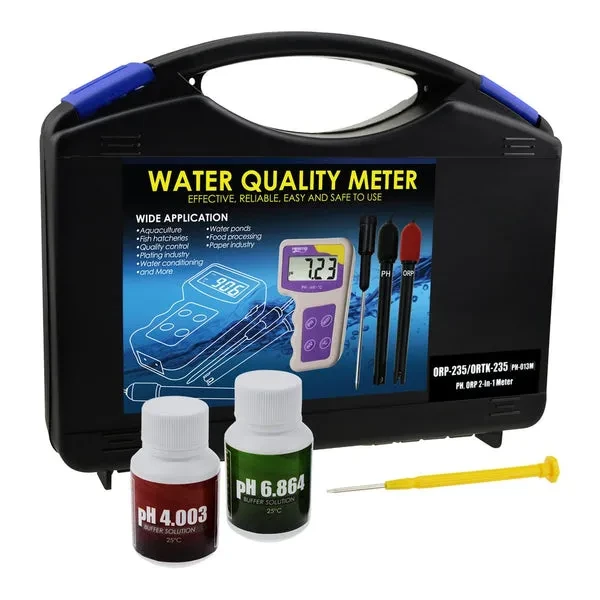 3-in-1 pH Level, mV ORP, and Temperature Redox Meter for Fish Tanks - Image 13