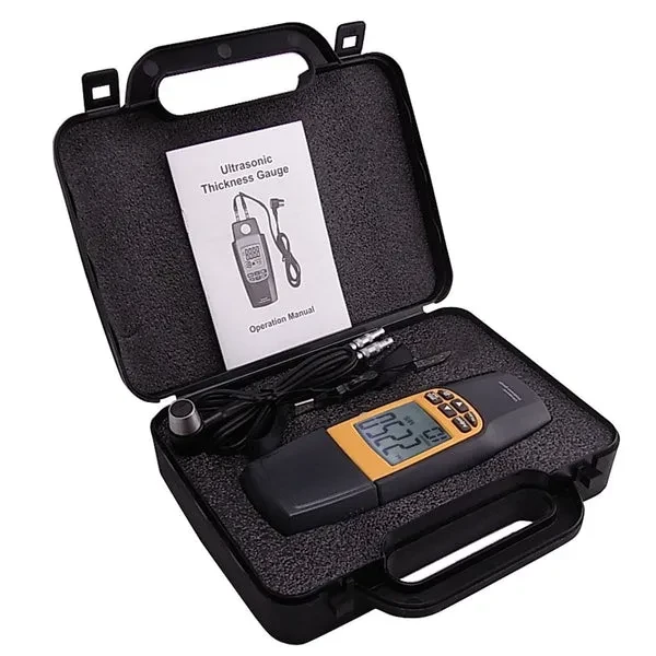 Ultrasonic Thickness Meter Tester Measuring 1.2~220mm Velocity - Image 14