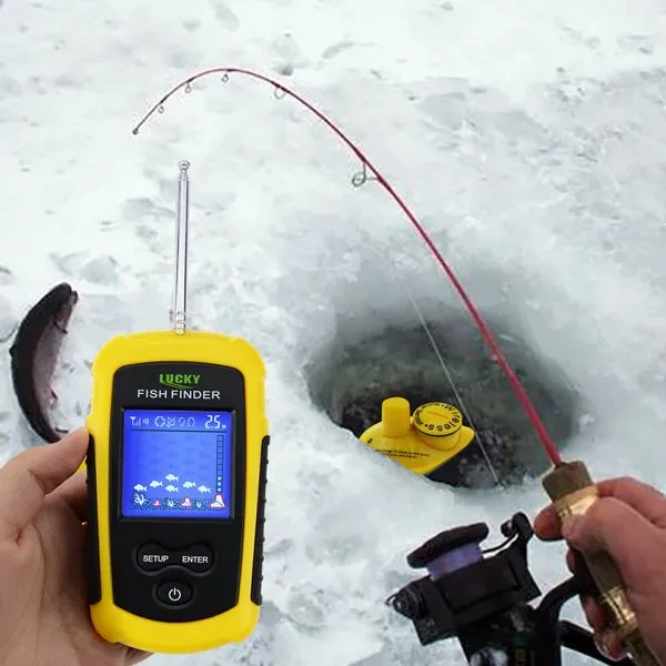 Night and Day Wireless Fish Finder with Backlight (45m/147ft Depth) - Image 2