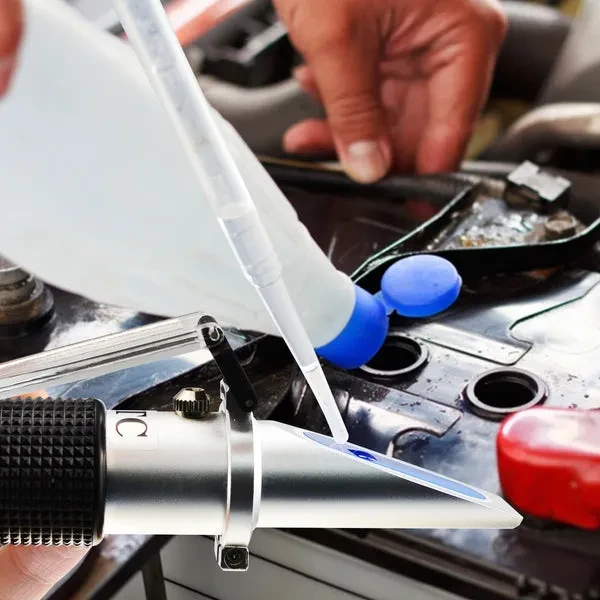 Car Antifreeze System Tester for Ethylene Glycol 0-100%, Freezing Point -60 ~ 0°C, Battery Acid - Image 2