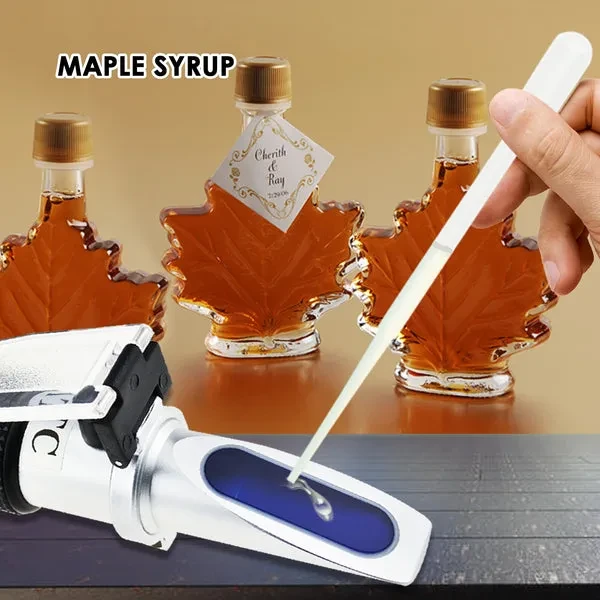 Handheld Brix Refractometer 0-10% with Auto Temperature Compensation - Image 2