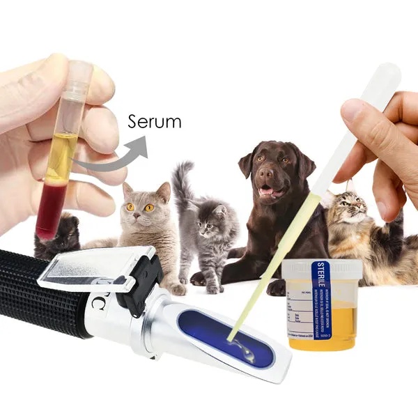 Clinical Refractometer with ATC Tri-Scale for Serum Protein and Urine SG - Image 2