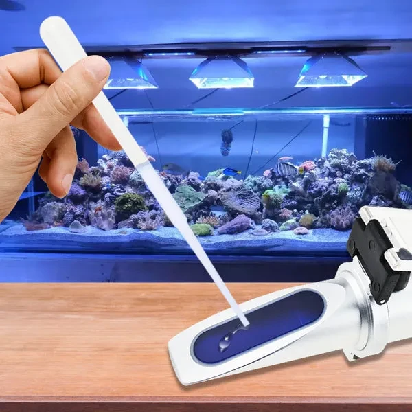 Salinity Refractometer with 0-10% ATC Dual Scale (0~100ppt) - Image 2