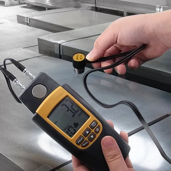 Ultrasonic Thickness Meter Tester Measuring 1.2~220mm Velocity - Image 2