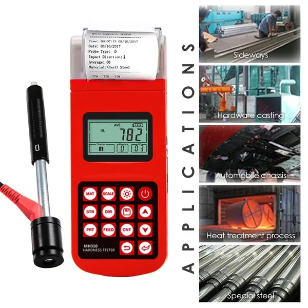 Leeb Hardness Tester Meter Gauge 170～960 HLD Cast Iron Thermal Printer - Image 2