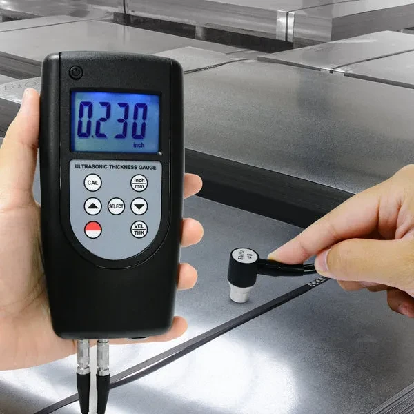 Ultrasonic Thickness Meter (0.75~400mm) Gauge Tester - Image 2