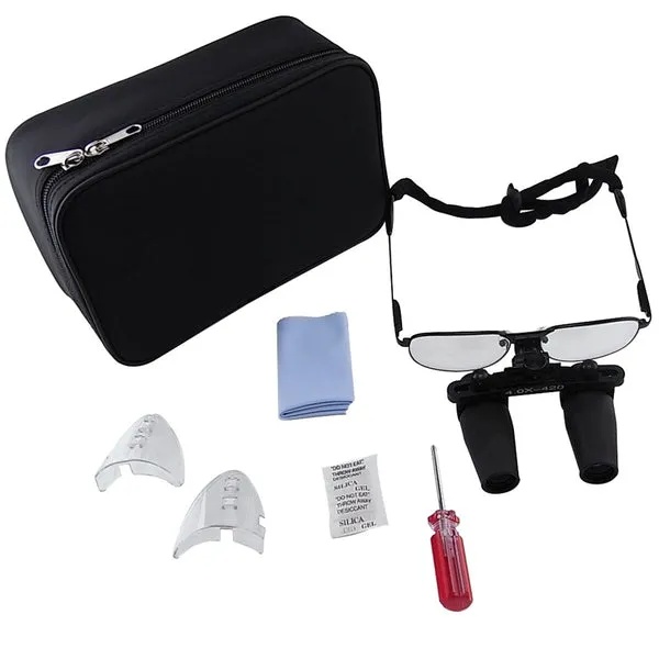 4.0x Magnification Dental Surgical Loupes with Nickel Alloy Frame - Image 3