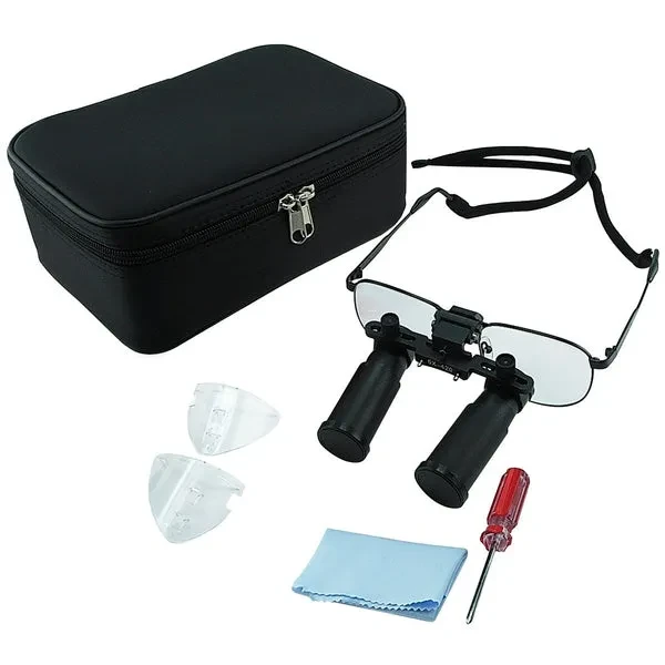 6.0x Magnification Dental Surgical Loupes with Nickel Alloy Frame - Image 3