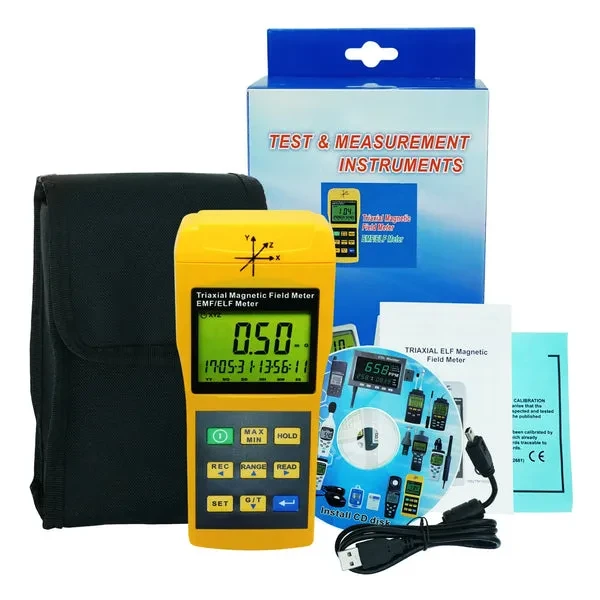 Digital 3-Axis Triaxial Magnetic Field Meter (2000Hz) - Image 4