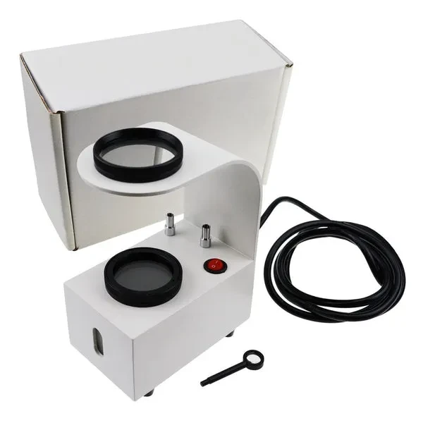 Desktop Standing Polariscope with Built-in LED and Rotatable Platform - Image 3