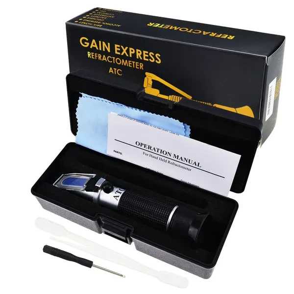Brix Refractometer 0-32% with ATC for Sugars, Brandy, Beer, and Juices - Image 3