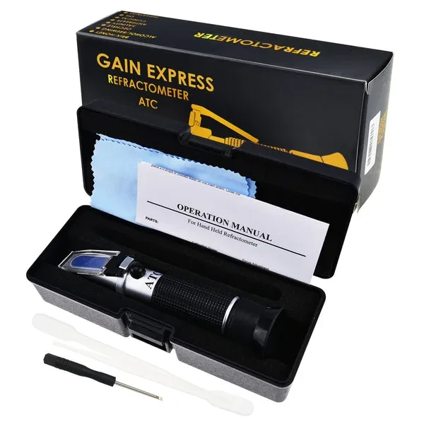 Clinical Refractometer with ATC, Tri Scale for Serum Protein, Urine SG, and RI Measurement - Image 3