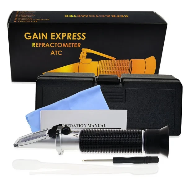 Handheld Brix Refractometer 0-10% with Auto Temperature Compensation - Image 3