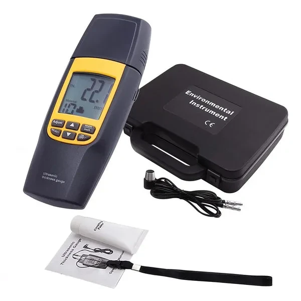 Ultrasonic Thickness Meter Tester Measuring 1.2~220mm Velocity - Image 3