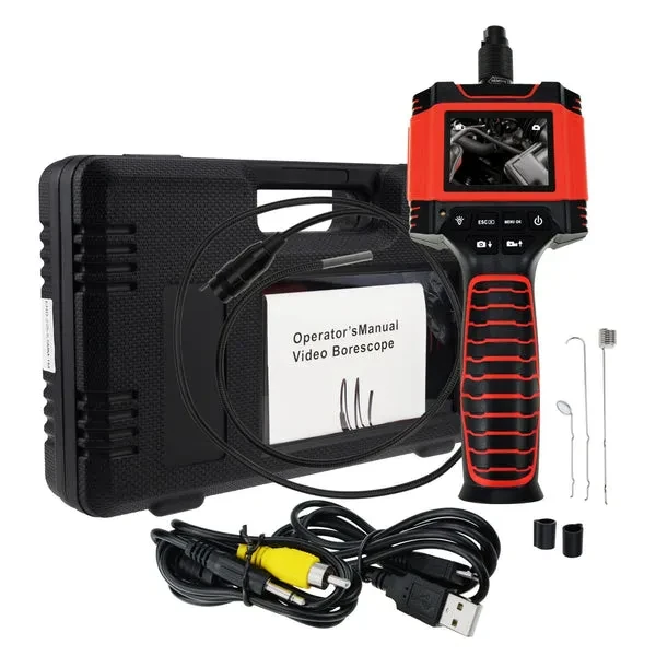 Inspection Camera with Recordable Endoscope, 5.5mm Camera, 1m Cable Borescope - Image 3