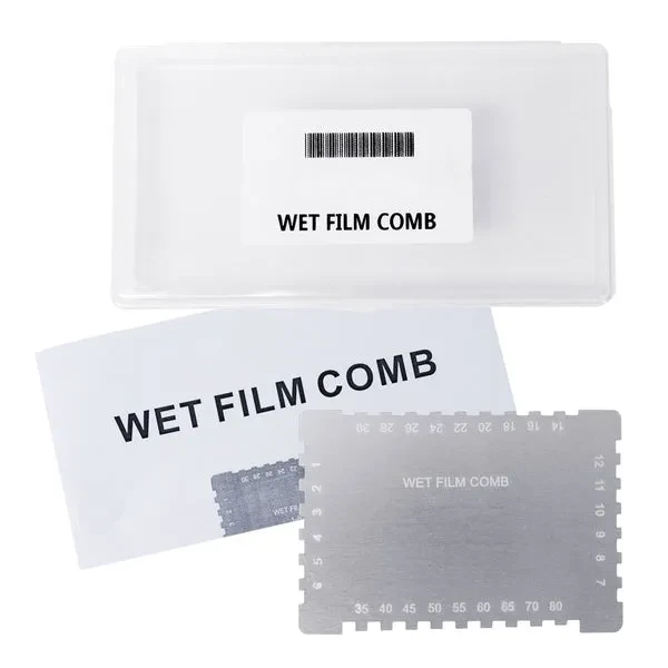 Wet Film Comb with 25-2032µm Microns and 1-80Mil Dual Scale - Image 2
