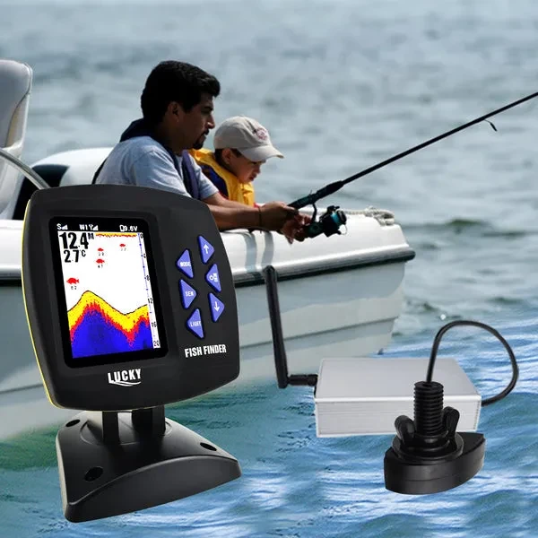 LUCKY Color Display Boat Fish Finder with Wireless Remote Control - Image 3