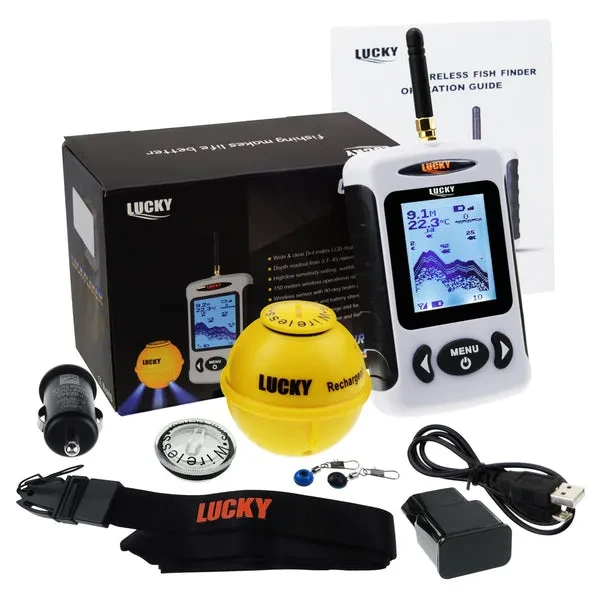 Extended Range Wireless Fish Finder (45m/147ft Depth, 150m/492ft Operation) - Image 3