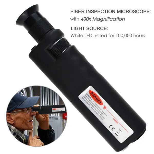 Hand-Held 400x Fiber Optical Microscope for Inspection - Image 5