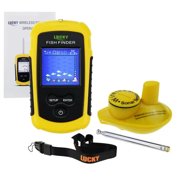 Night and Day Wireless Fish Finder with Backlight (45m/147ft Depth) - Image 4
