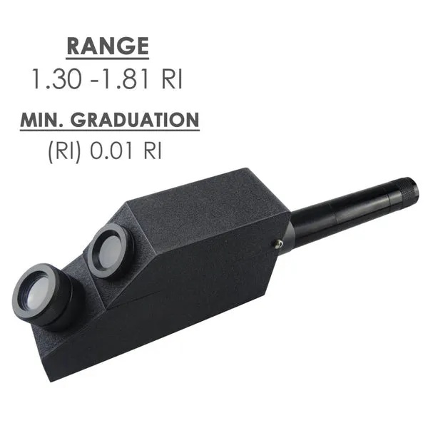 Gemological Refractometer (1.30 ~ 1.81 RI) with Index Oil - Image 4