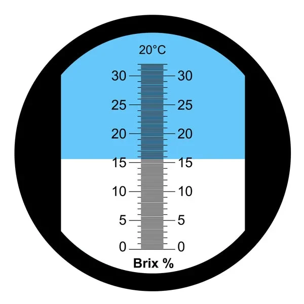 Brix Refractometer 0-32% with ATC for Sugars, Brandy, Beer, and Juices - Image 4