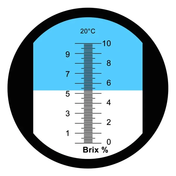 Handheld Brix Refractometer 0-10% with Auto Temperature Compensation - Image 4