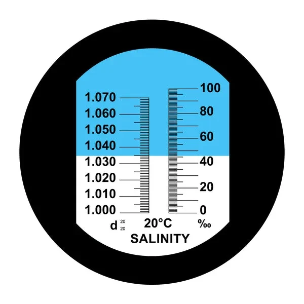 Salinity Refractometer with 0-10% ATC Dual Scale (0~100ppt) - Image 4