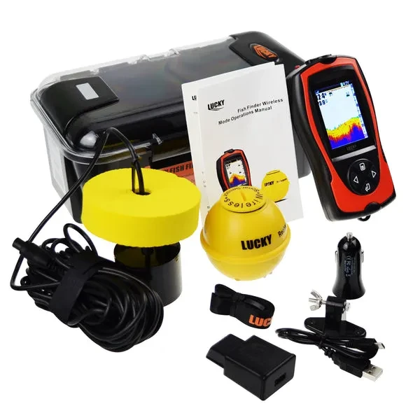 Wireless 328ft Wired 147ft Color Fish Finder Light Rechargeable - Image 4