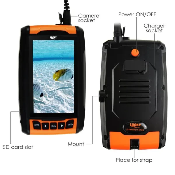 Rechargeable Underwater 4.3 HD Camera Fish Locator with 20M Cable and IR LED - Image 2