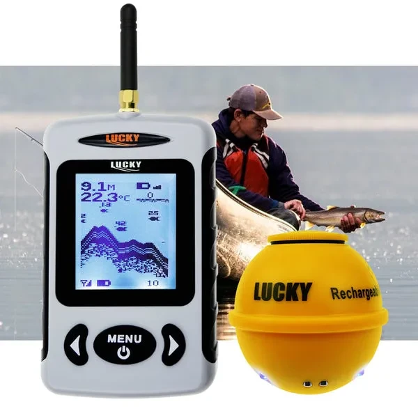 Extended Range Wireless Fish Finder (45m/147ft Depth, 150m/492ft Operation) - Image 4