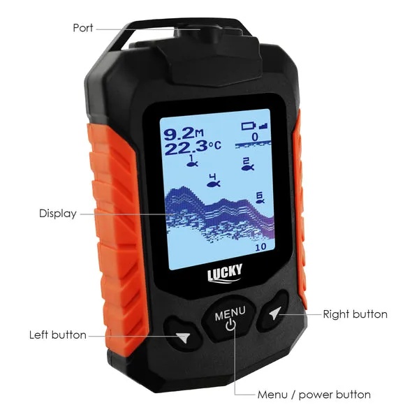 Portable Fish Finder, 100m Depth Range - Image 4