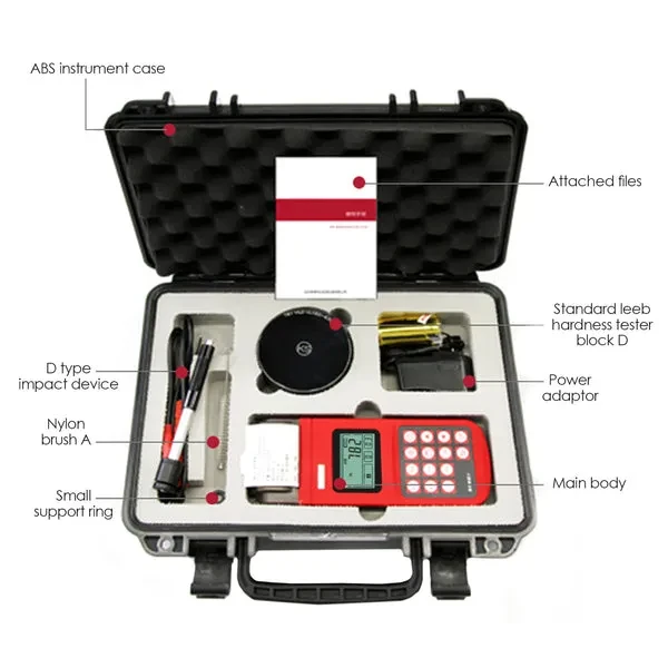 Leeb Hardness Tester Meter Gauge 170～960 HLD Cast Iron Thermal Printer - Image 4