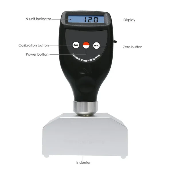 Screen Tension Tester with 7~40N/cm Range for Steel Mesh - Image 4