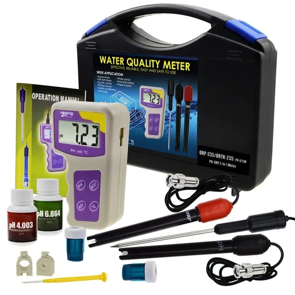 3-in-1 pH Level, mV ORP, and Temperature Redox Meter for Fish Tanks - Image 4