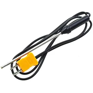Optional 2x Temperature Probes for Digital K-Type Thermometer