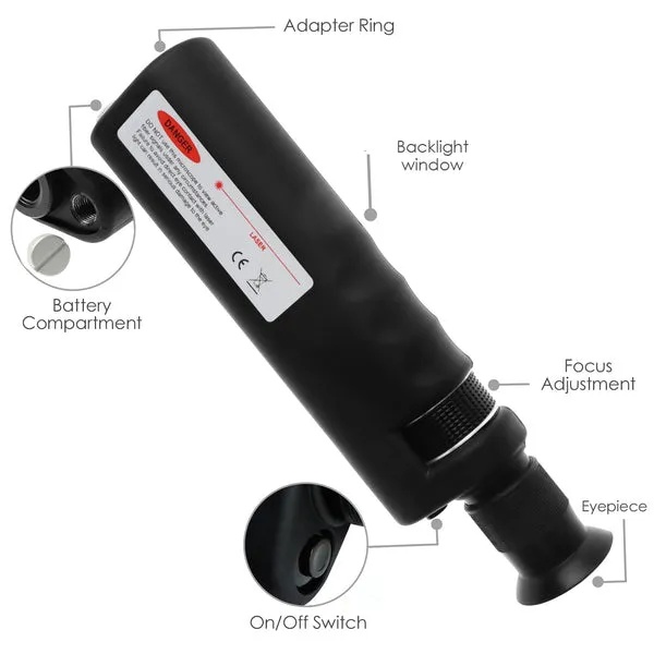 Hand-Held 200x Fiber Optical Microscope for Inspection - Image 6