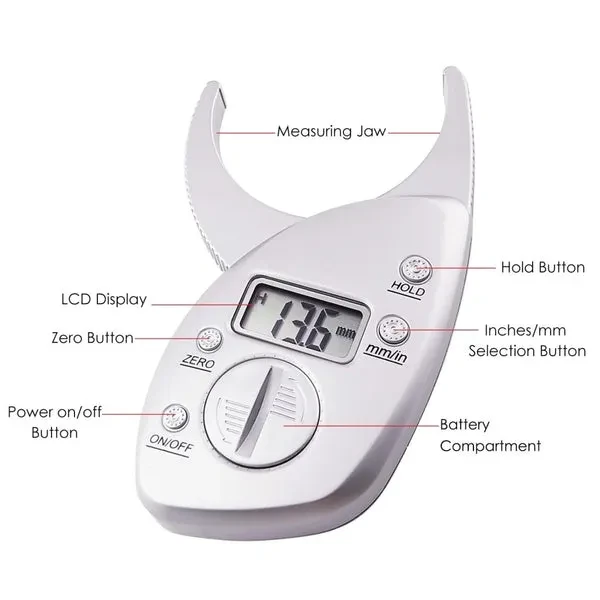Digital Body Measuring Fat Caliper - Image 5