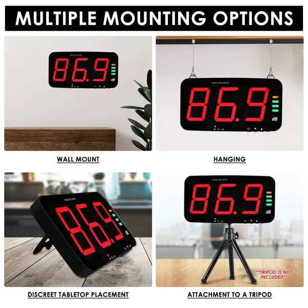 Wall Hanging Sound Level Meter with 13" HD Screen - Image 2