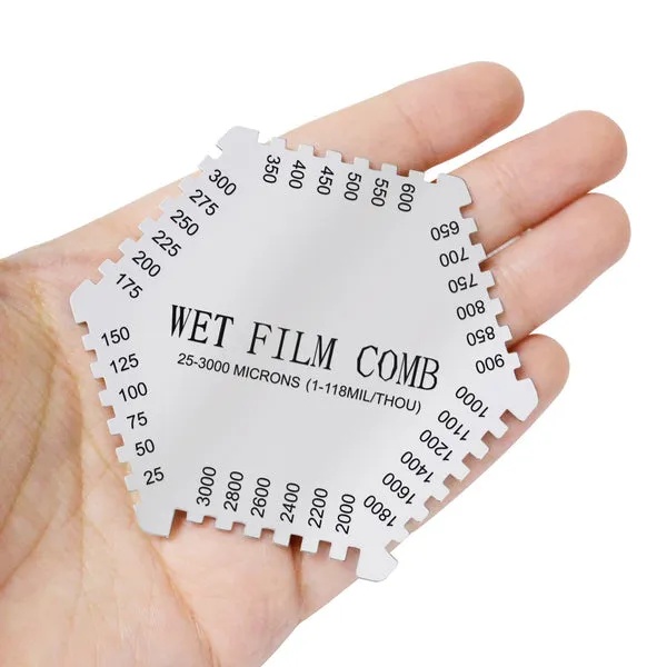 Wet Film Combs Micron Micrometer 25-3000µm, 1-118Mil Dual Scale - Image 5