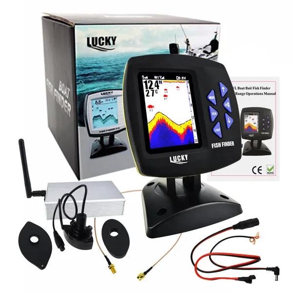LUCKY Color Display Boat Fish Finder with Wireless Remote Control - Image 5