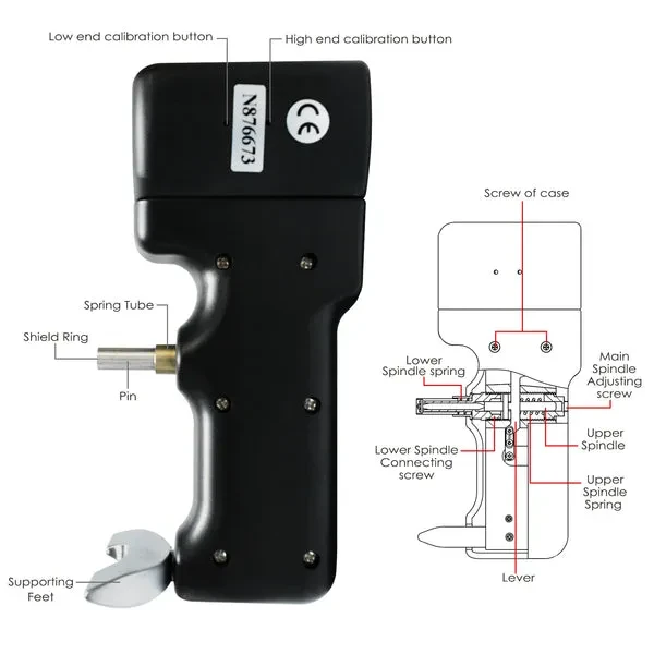 Indentation Hardness Tester for Aluminum with 0~100Hba Range - Image 5